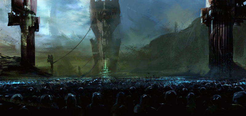 Illustration for article titled The Concept Art That Created Guardians of the Galaxy's Cosmic Locations